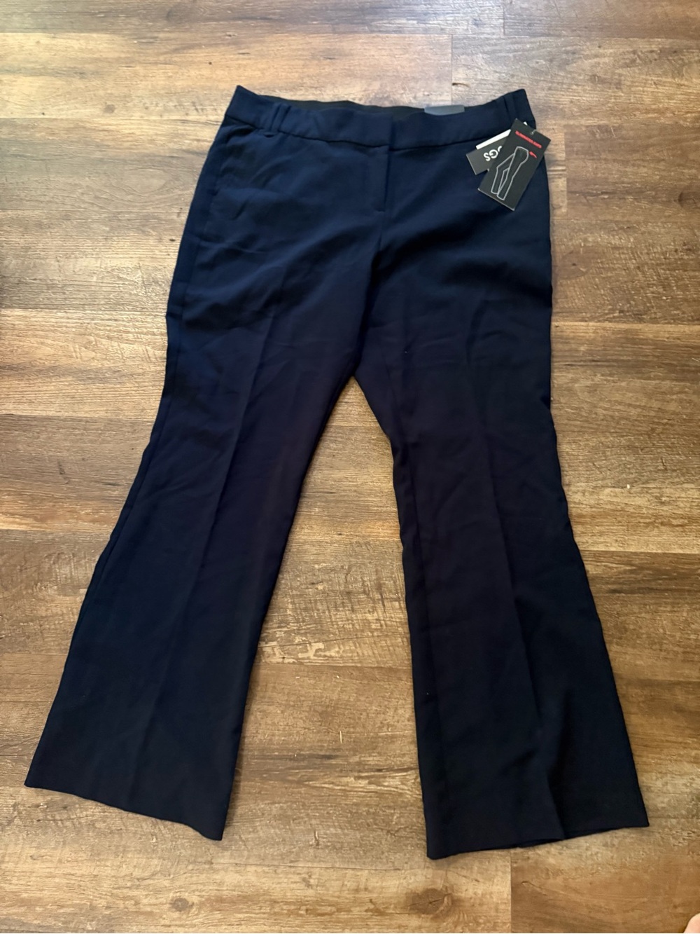 Briggs New York Navy Bootcut Stretch Pants